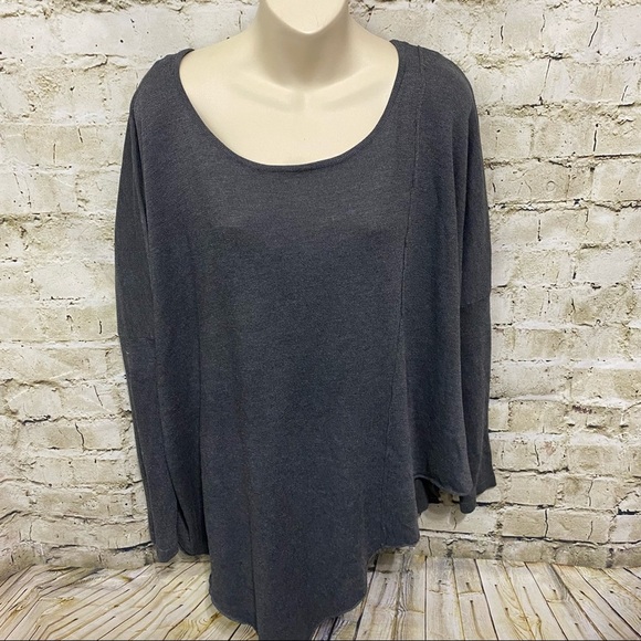 Mia Maddison Asymmetrical Hem Pullover Sweater - Picture 1 of 5